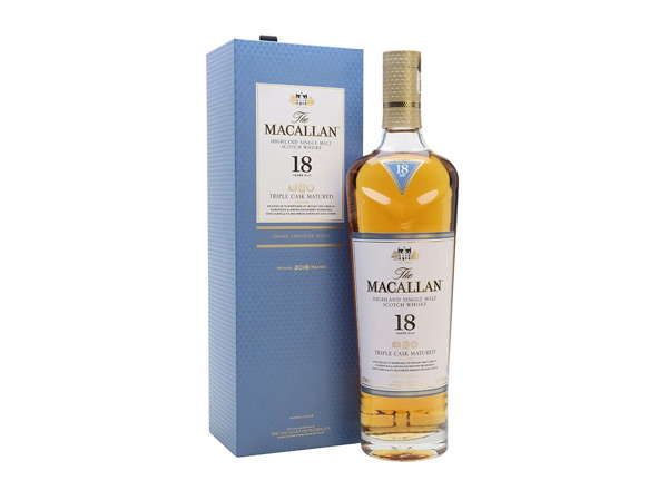 昆明回收麦卡伦18年黄金三桶威士忌Macallan洋酒收购行情价格