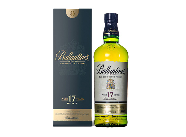 昆明百龄坛威士忌回收百龄坛17年Ballantine's苏格兰威士忌700ML洋酒行情价格