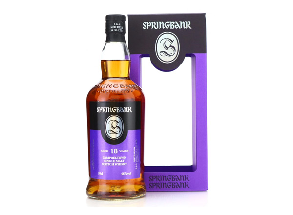 昆明Springbank云顶18年威士忌回收云顶威士忌洋酒700ml