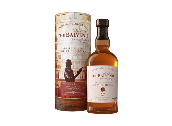 昆明苏格兰百富27年回收百富威士忌故事系列The Balvenie Aged 27 Years Distant Shores威士忌收购