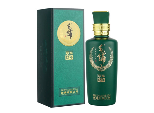 昆明劲牌毛铺酒回收毛铺草本12年52度42度草本年份酒行情价格